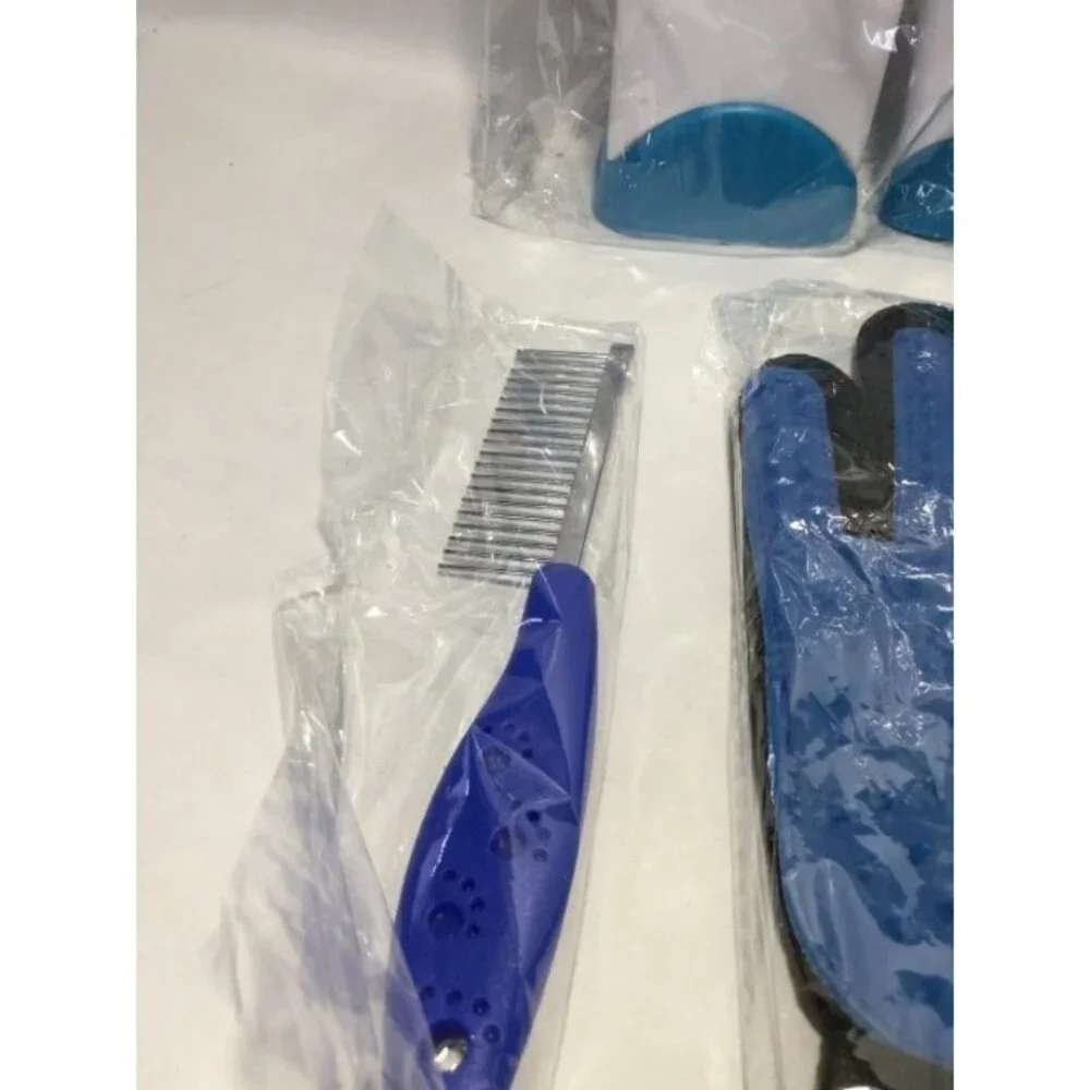 Pet Grooming Kit for Cats & Dogs, Includes Shedding Glove, Brush, Wand Tool
